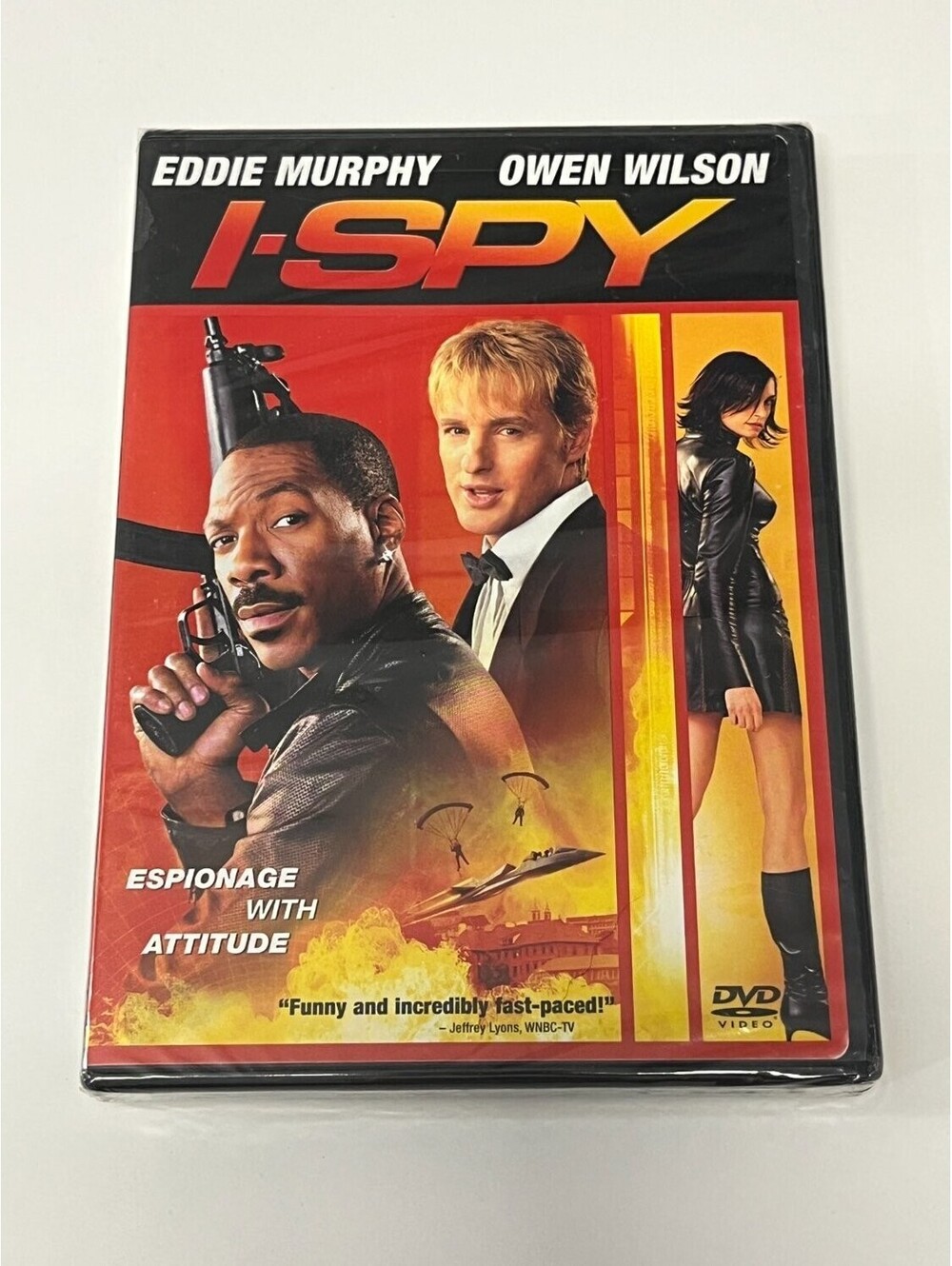 Betty Thomas I-Spy DVD 2002 Label Columbia Pictures Includes Famke Janssen New